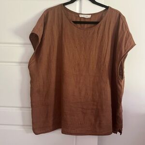 Everlane Brown Muscle Tee